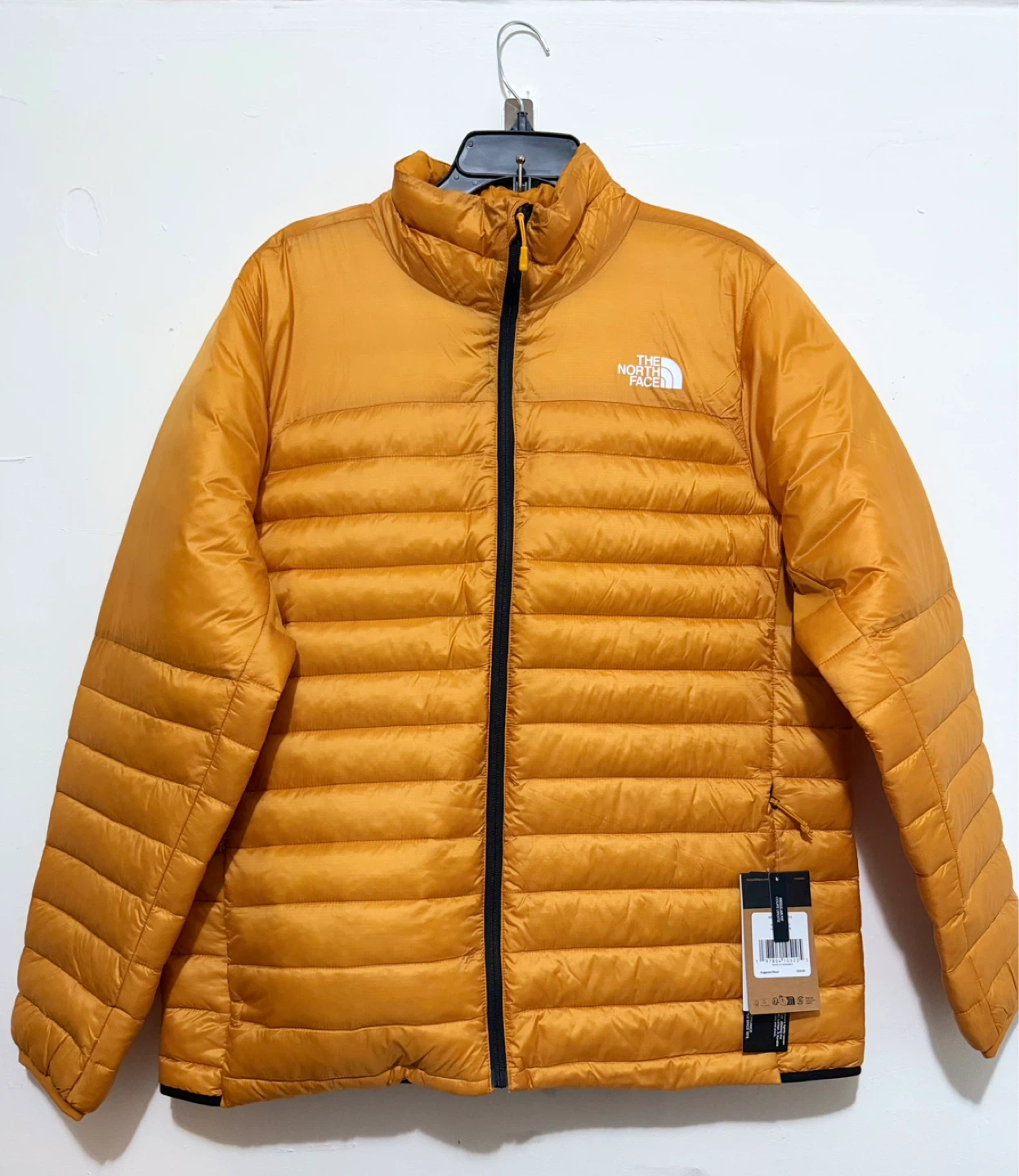 The North Face Puffer Jacket - Gold - Size L