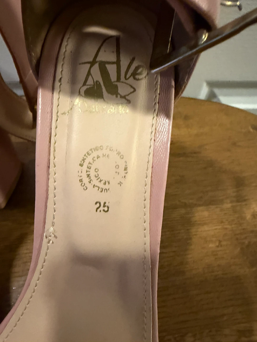 Ale Pelcazo Pink Platform Heels Size 25 - photo 3