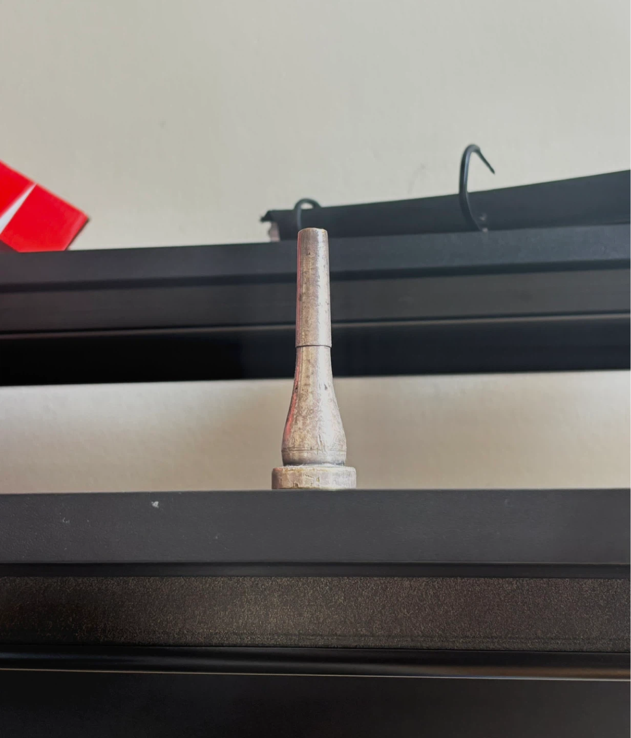 Used Metal Trumpet Mouthpiece