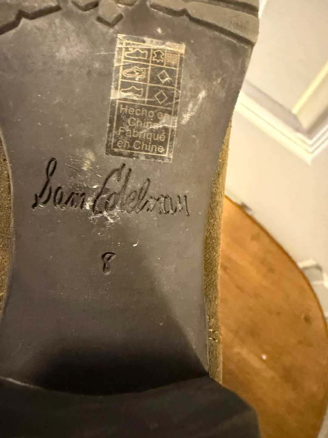 Sam Edelman Suede Chelsea Boots - Size 8 - photo 4