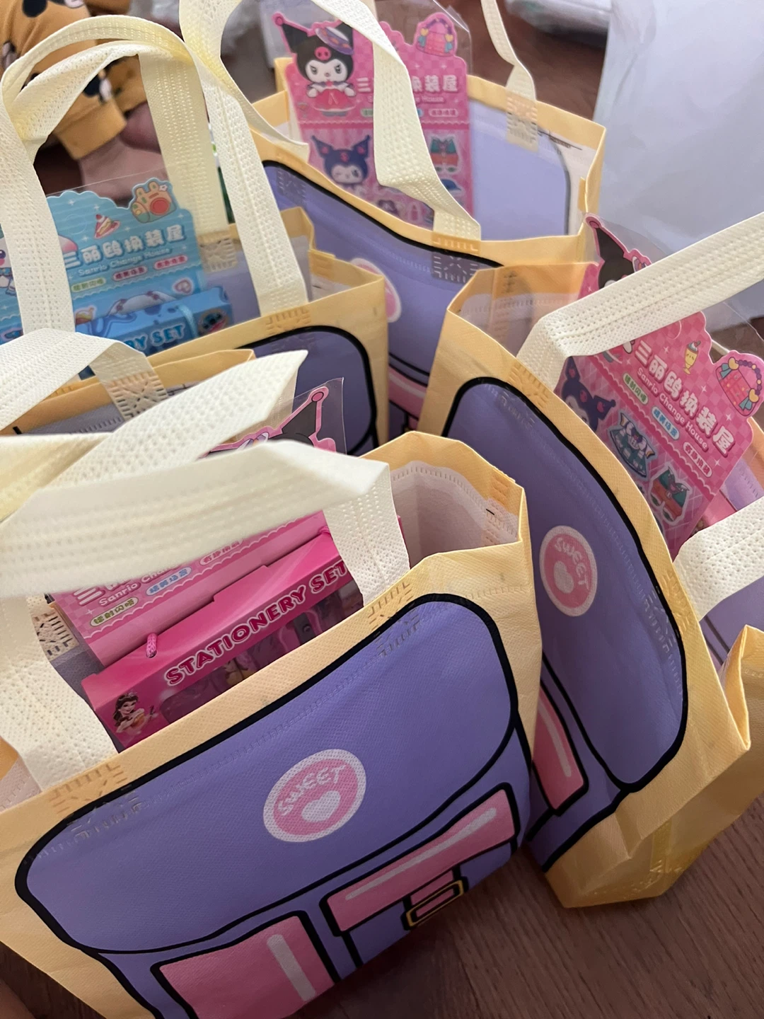 Stationery Sets and Tote Bags
