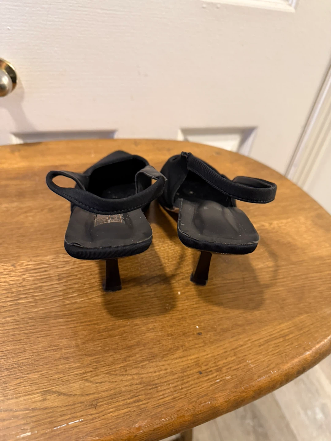 Black Slingback Heels - photo 3