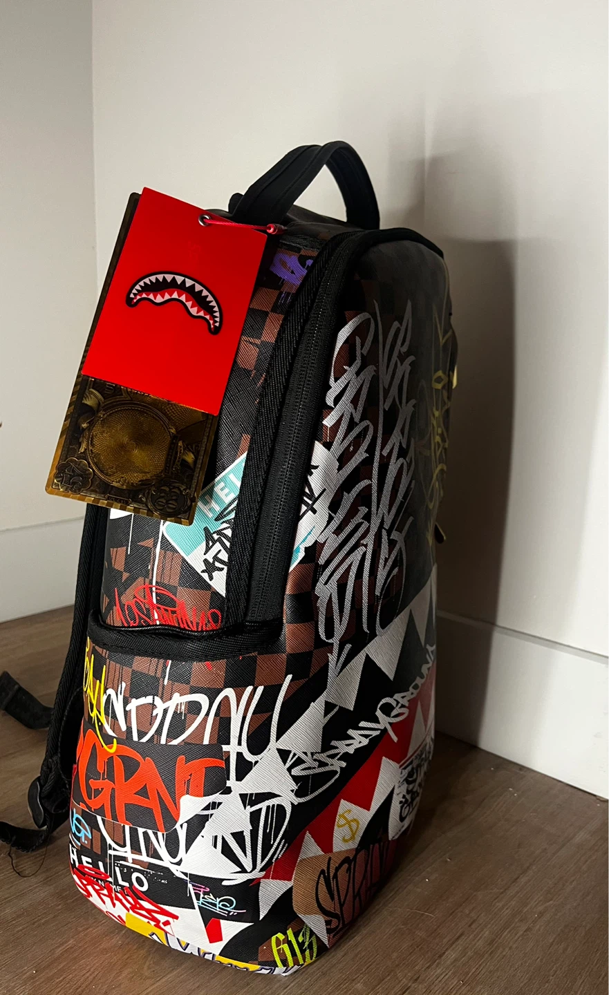 Sprayground Graffiti Shark Mouth Backpack - photo 4
