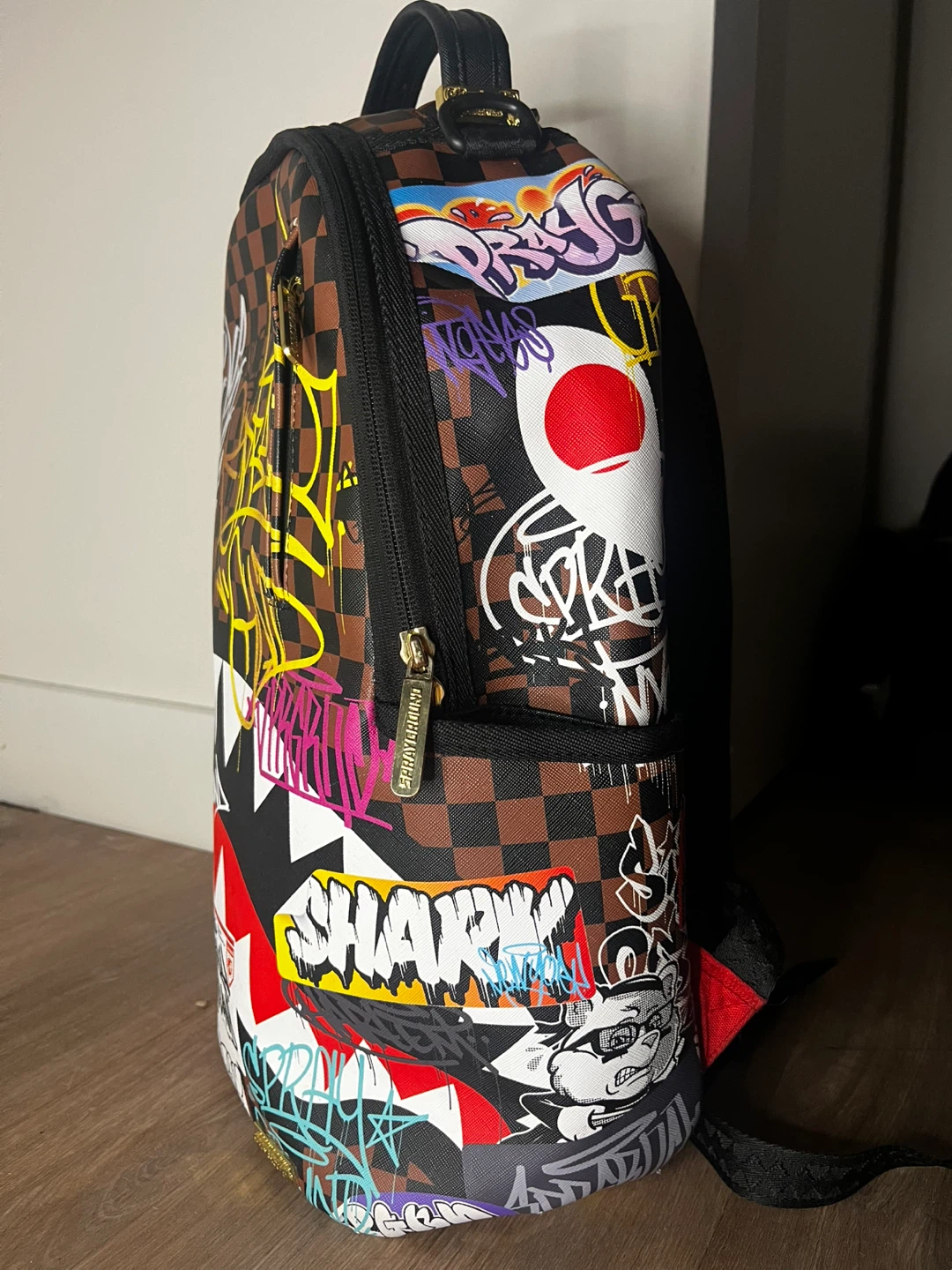 Sprayground Graffiti Shark Mouth Backpack - photo 3