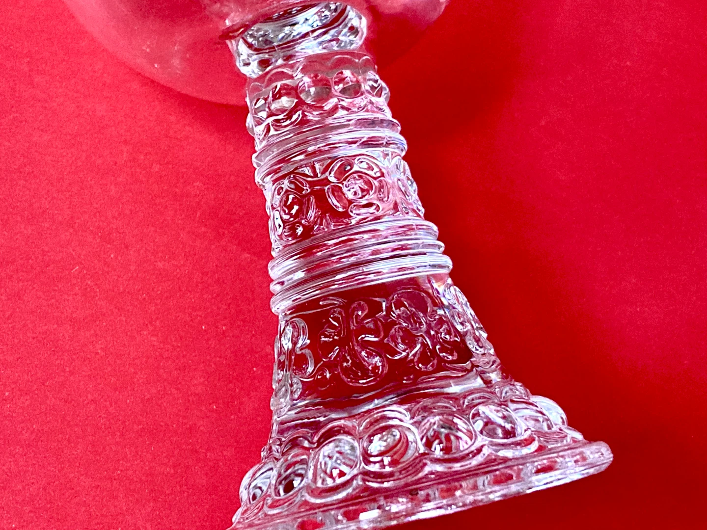 Vintage Thomas Rosenthal "Bacchus" Crystal Wine Glasses - photo 4