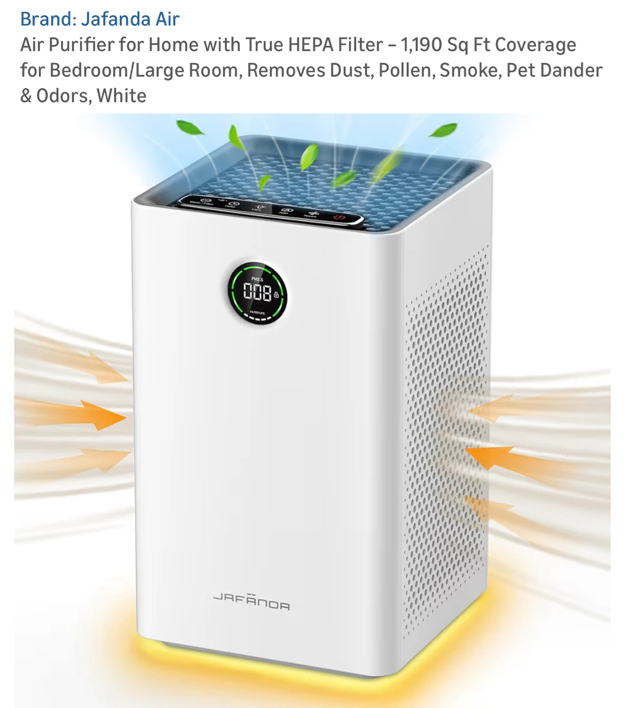 Brand New Air Purifier - White