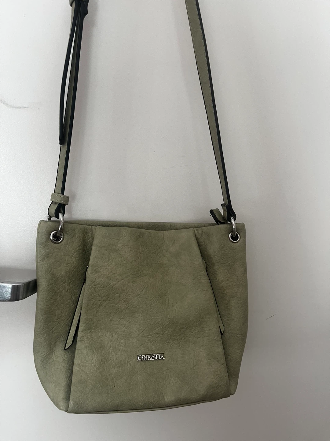 Jade Green Pinkstix crossbody purse