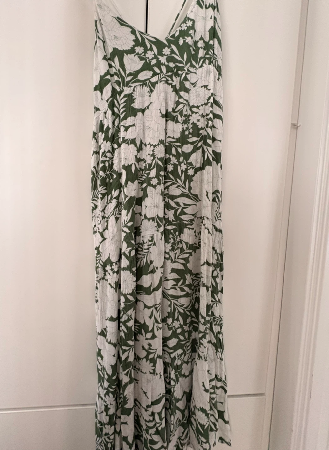 Green Floral Maxi Dress - photo 2