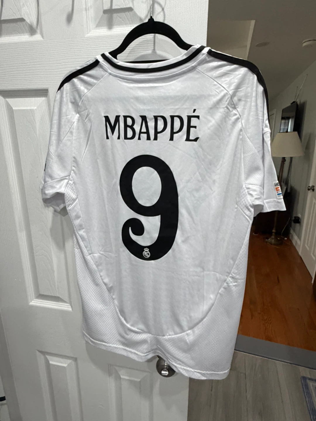 SIZE SMALL Adidas Real Madrid Mbappé #9 Soccer Jersey