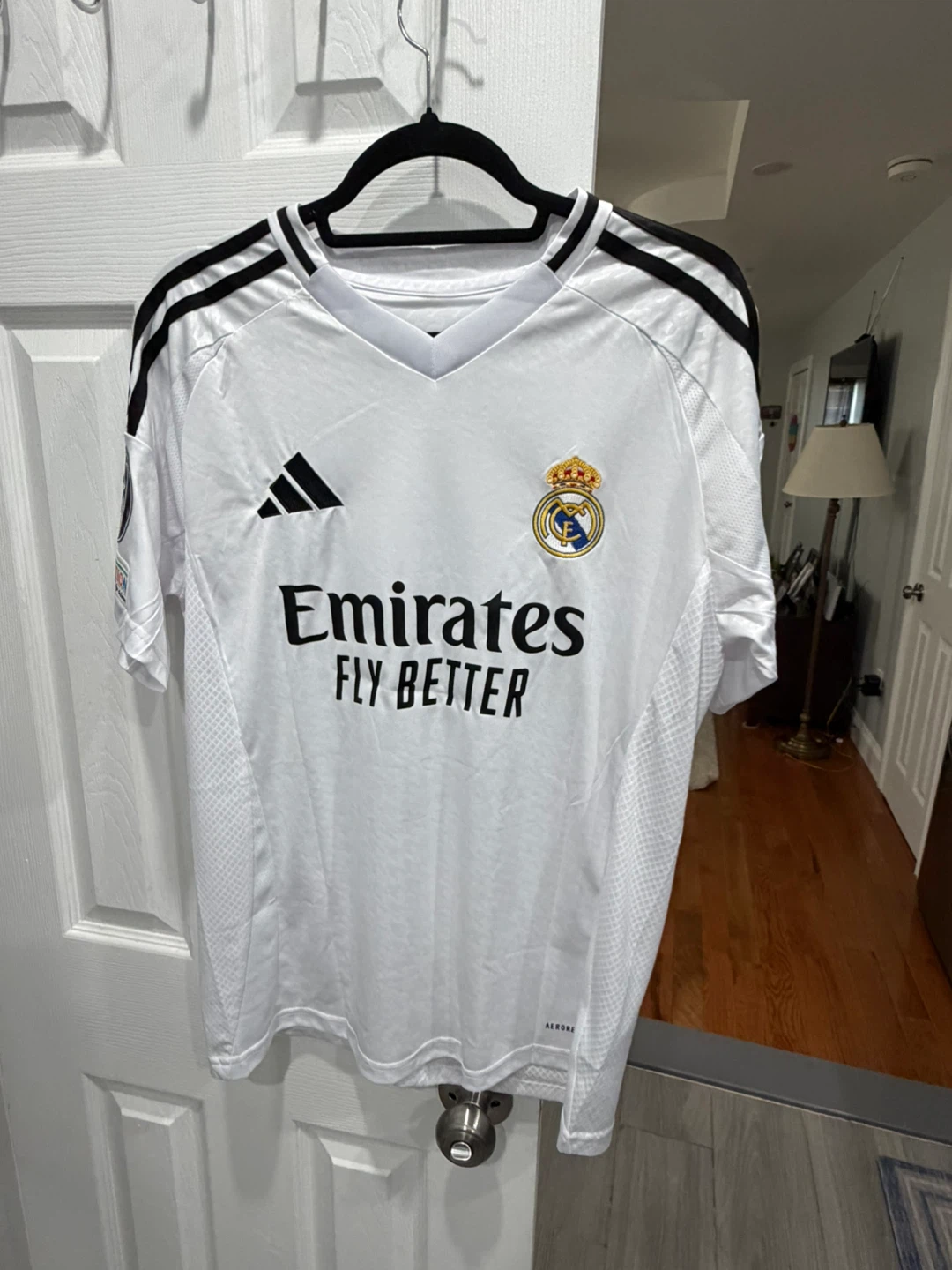 SIZE SMALL Adidas Real Madrid Mbappé #9 Soccer Jersey - photo 2