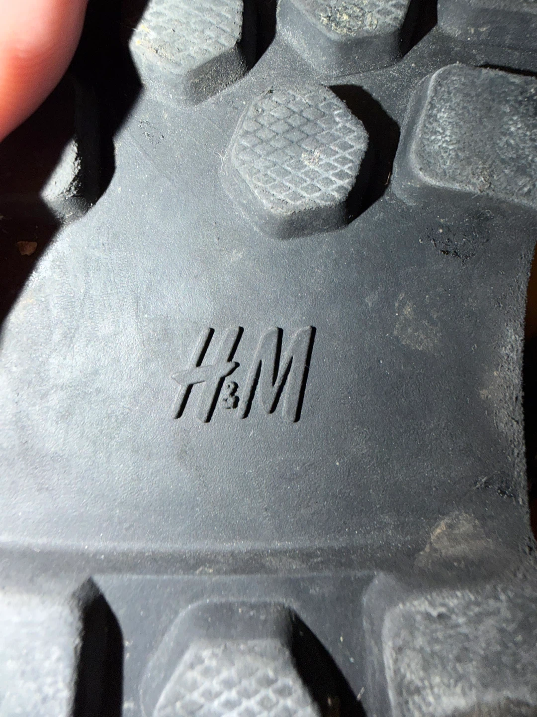 Black H&M Quilted Combat Boots - photo 4