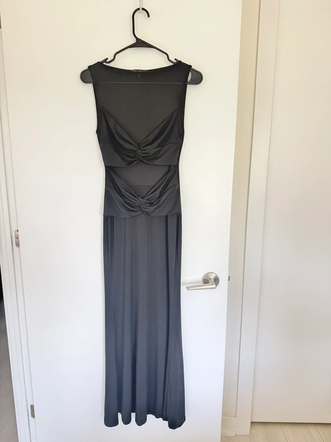 Dynamite Julia Sculpt Maxi Dress Black Size Small - photo 2
