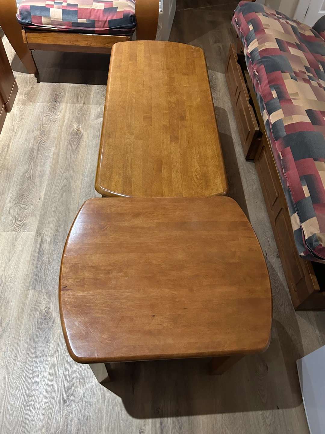 Heavy duty coffee and side table