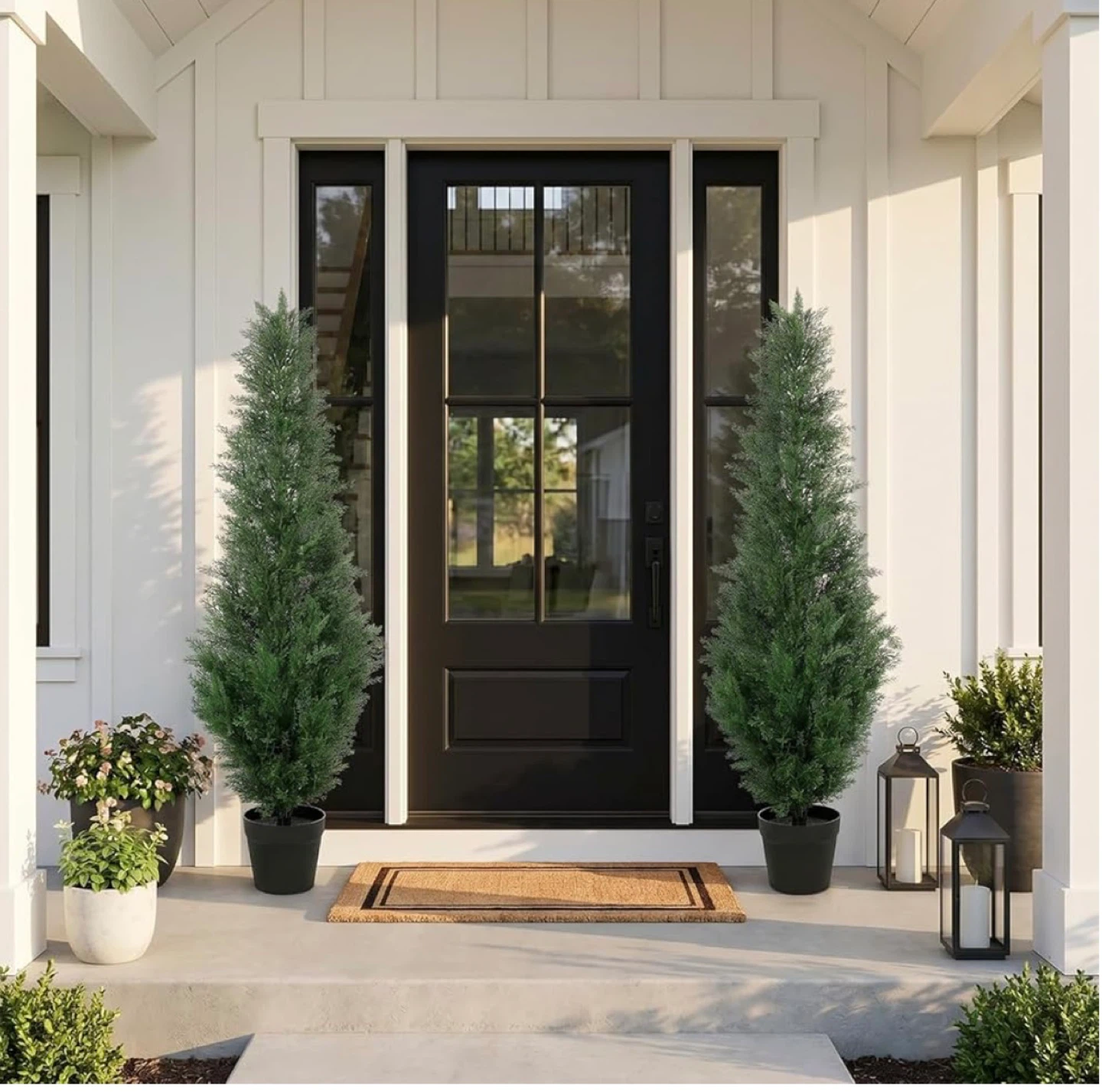 5ft Artificial Cedar Tree 2pcs
