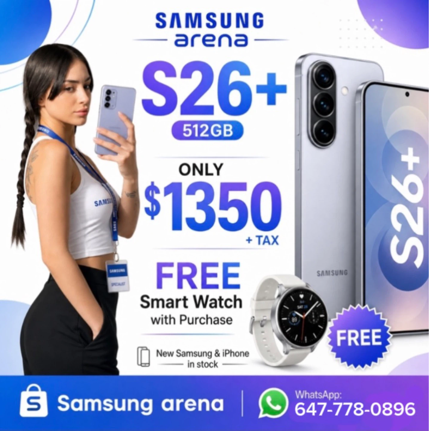 Samsung S26+ 512GB Smartphone