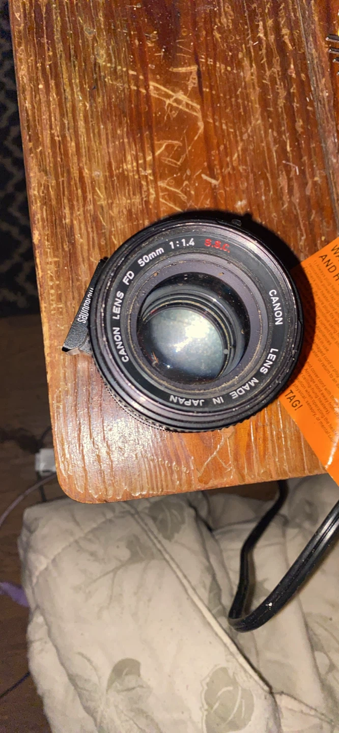Canon FD 50mm f/1.4 Camera Lens - photo 2