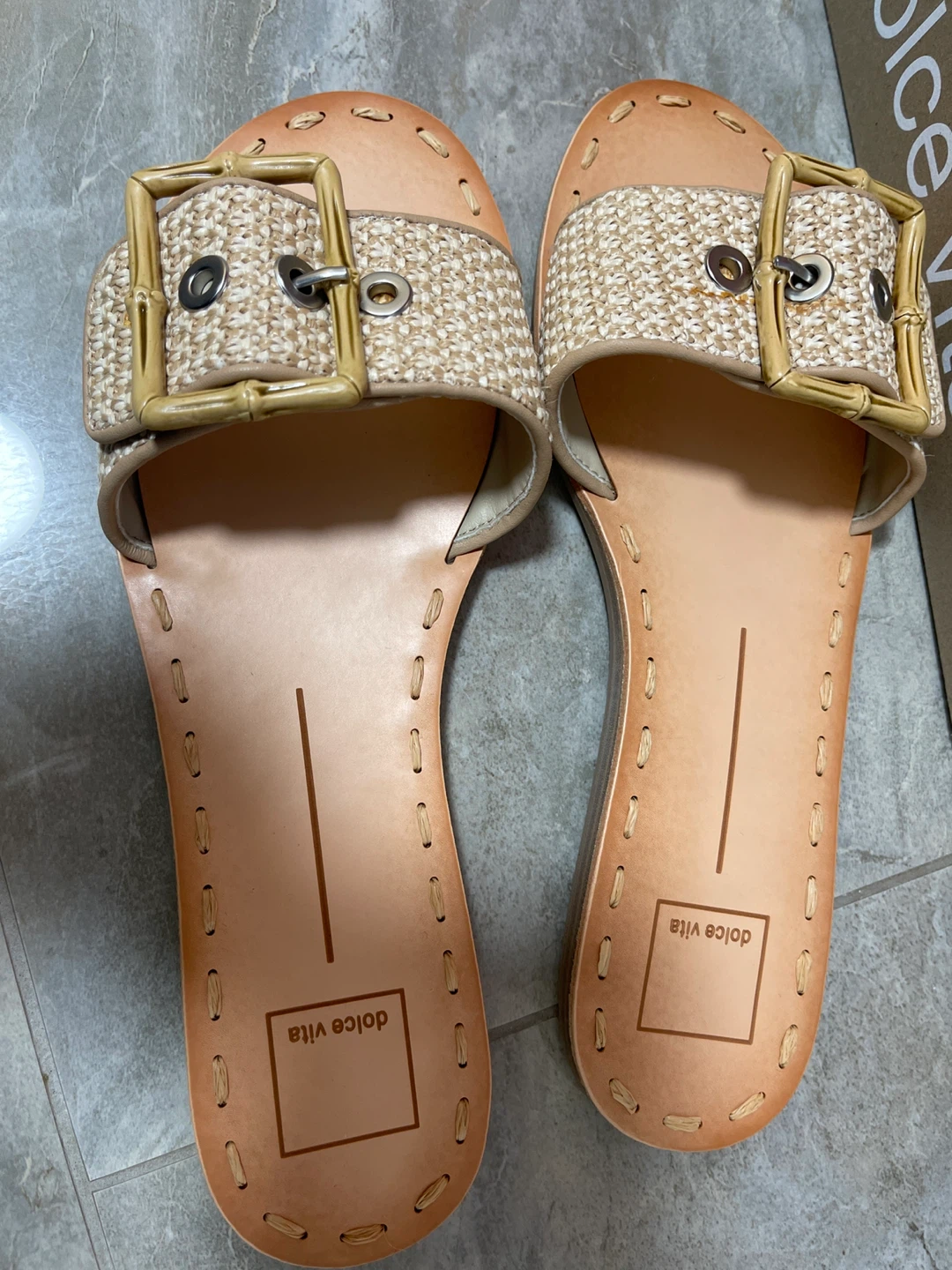 Dolce Vita Sandals - Woven Strap Slides - photo 3