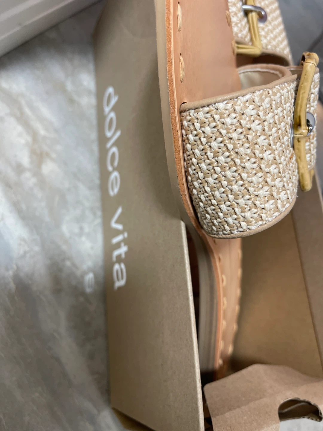 Dolce Vita Sandals - Woven Strap Slides - photo 4
