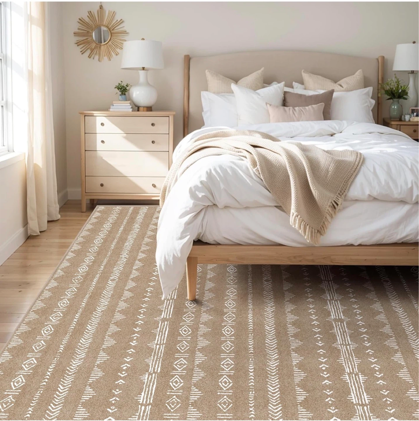 Boho Geometric Area Rug - photo 4