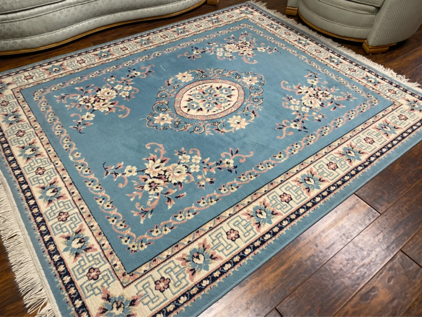 Vintage Aubusson Style Area Rug (CAN DELIVER) - photo 2