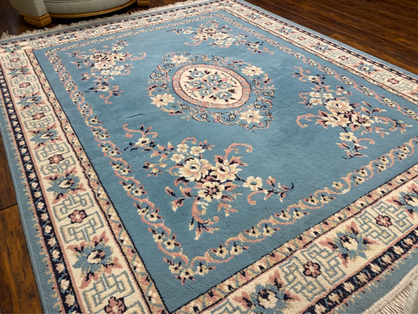 Vintage Aubusson Style Area Rug (CAN DELIVER) - photo 3