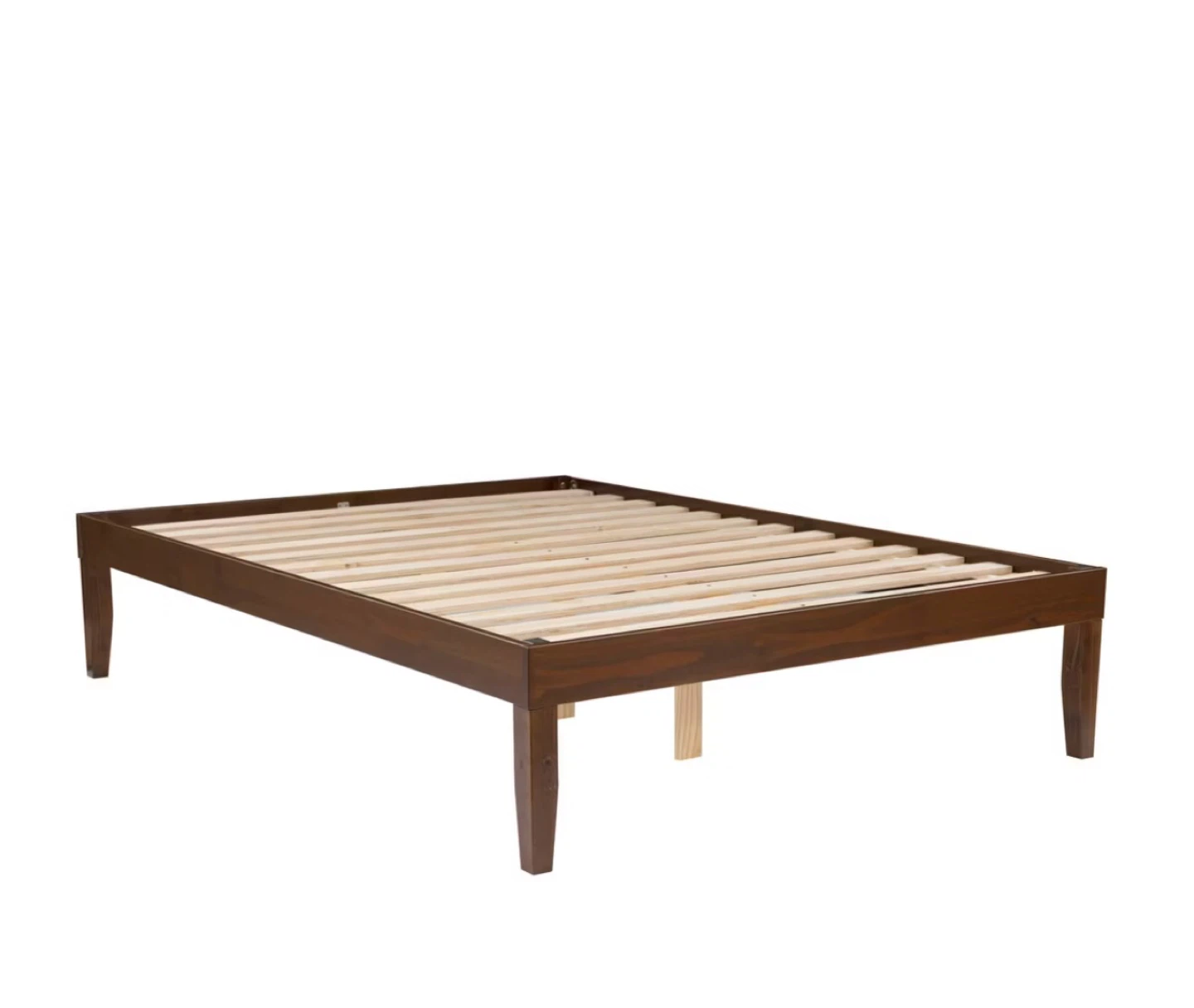 Brown Wooden Bed Frame - photo 3