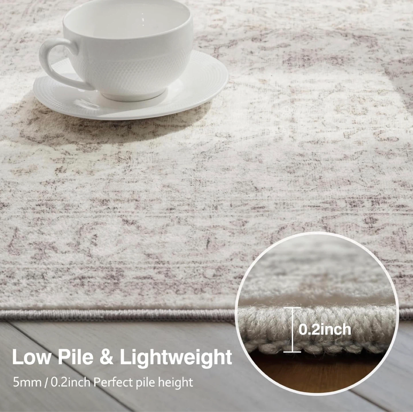Low Pile Area Rug - photo 4