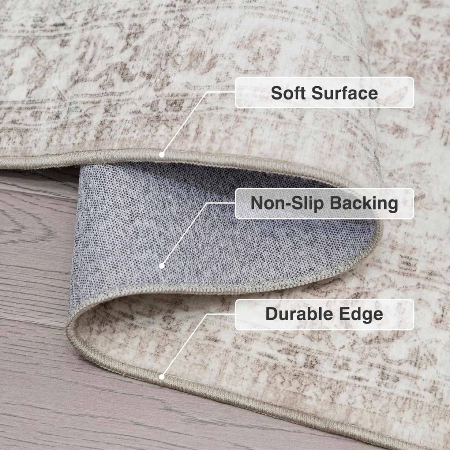 Low Pile Area Rug - photo 3