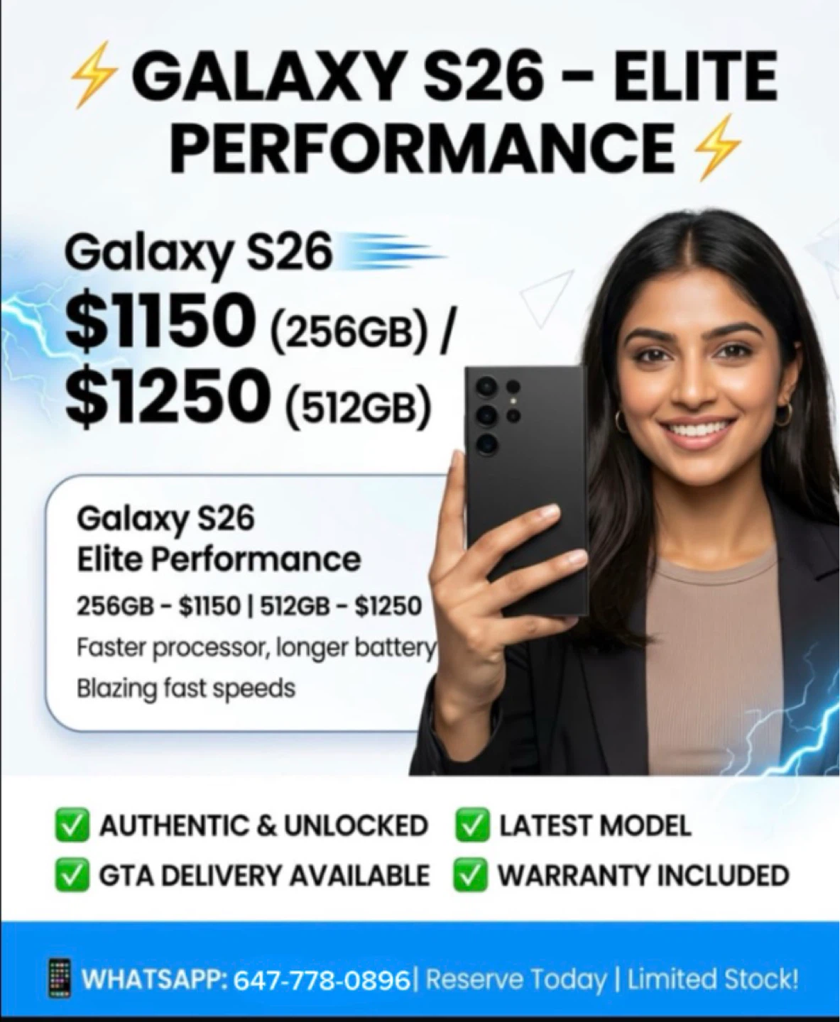 Samsung Galaxy S26 Elite Performance 256GB/512GB