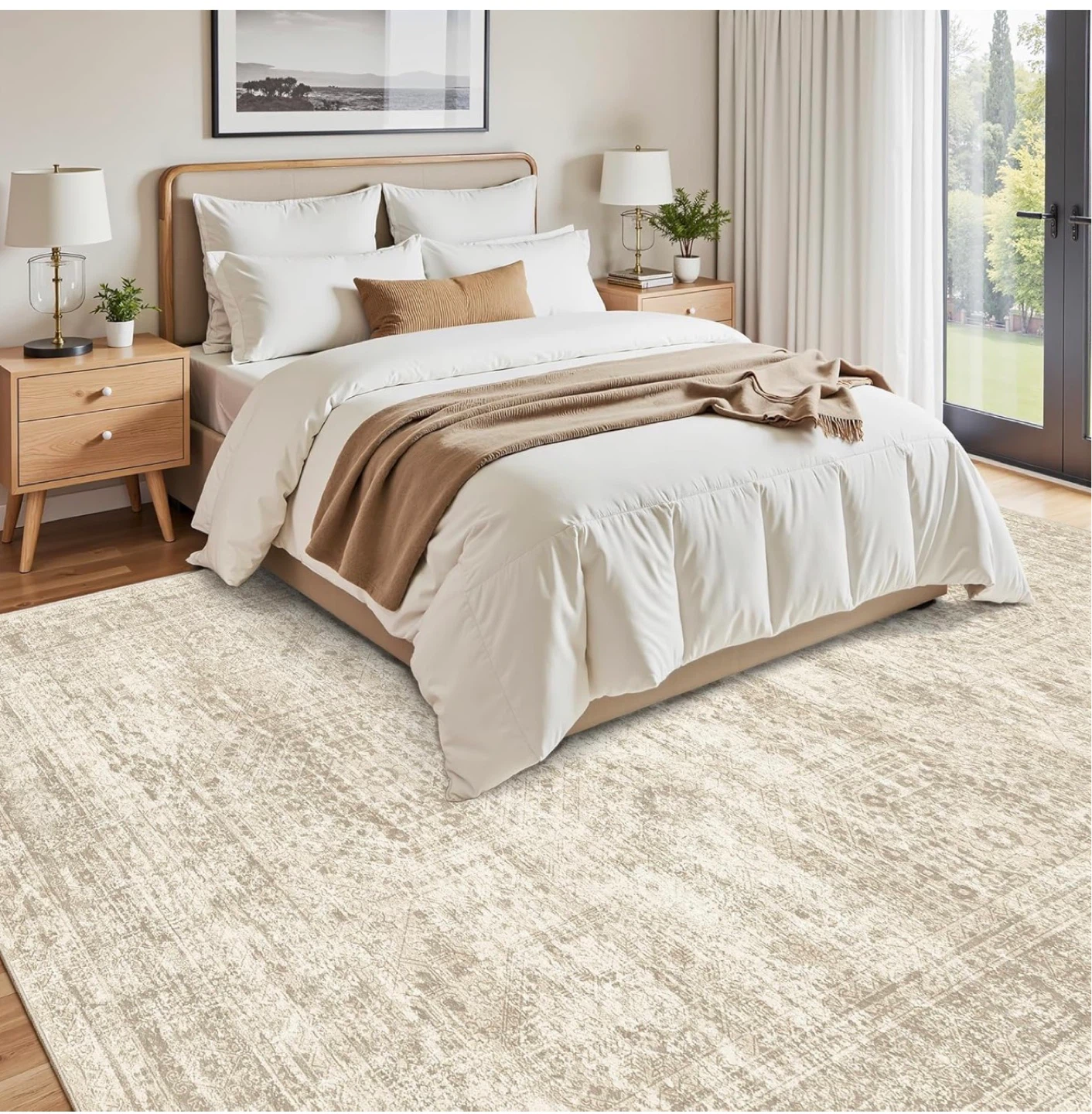 Lightweight Area Rug - Soft & Skin-Friendly
