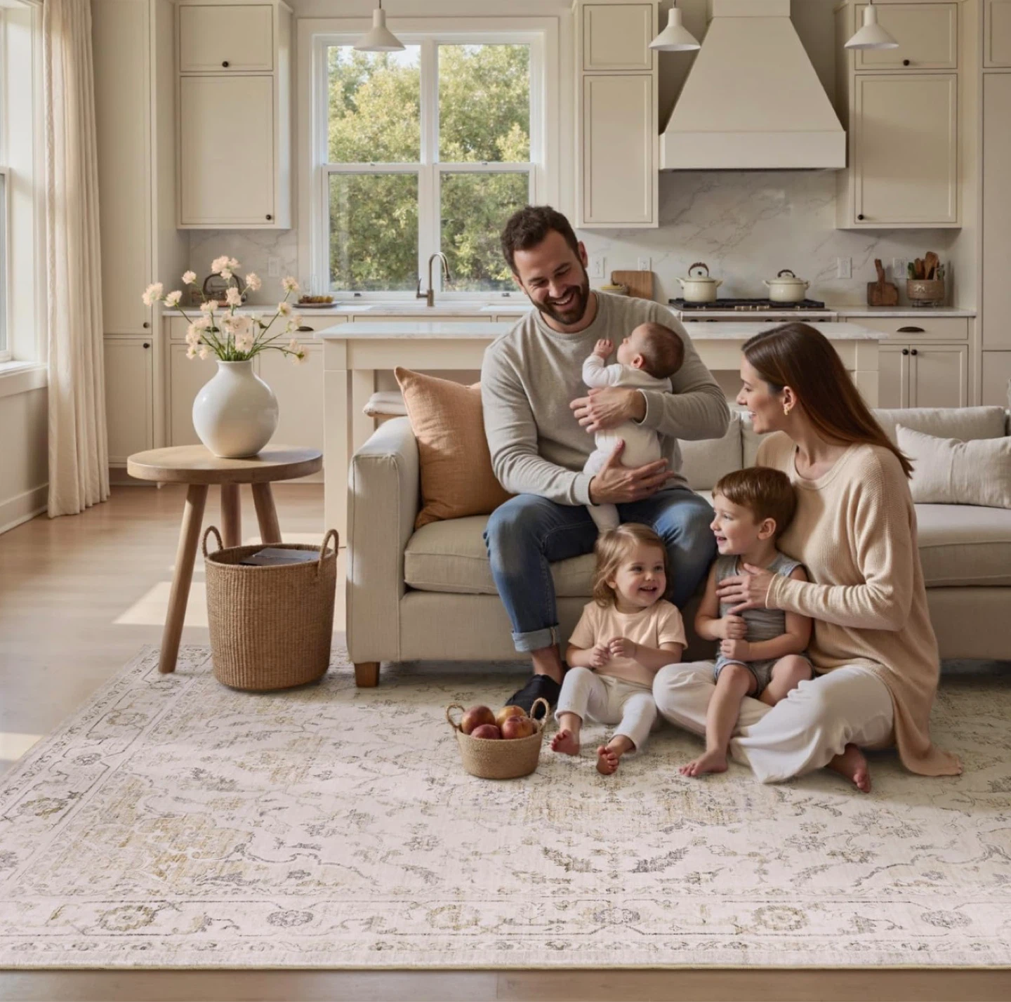 Traditional Medallion Area Rug - photo 5