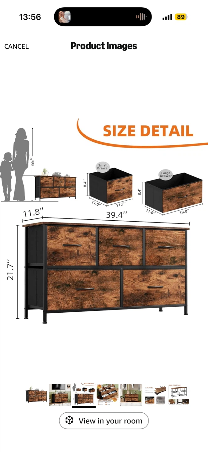 Rustic 7-Drawer Dresser - photo 2