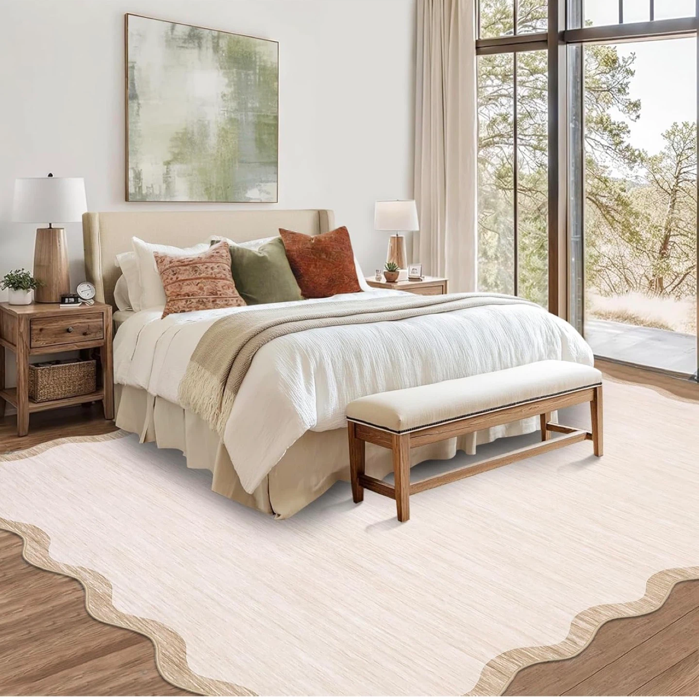Washable Area Rug with Non-Slip Backing - photo 2