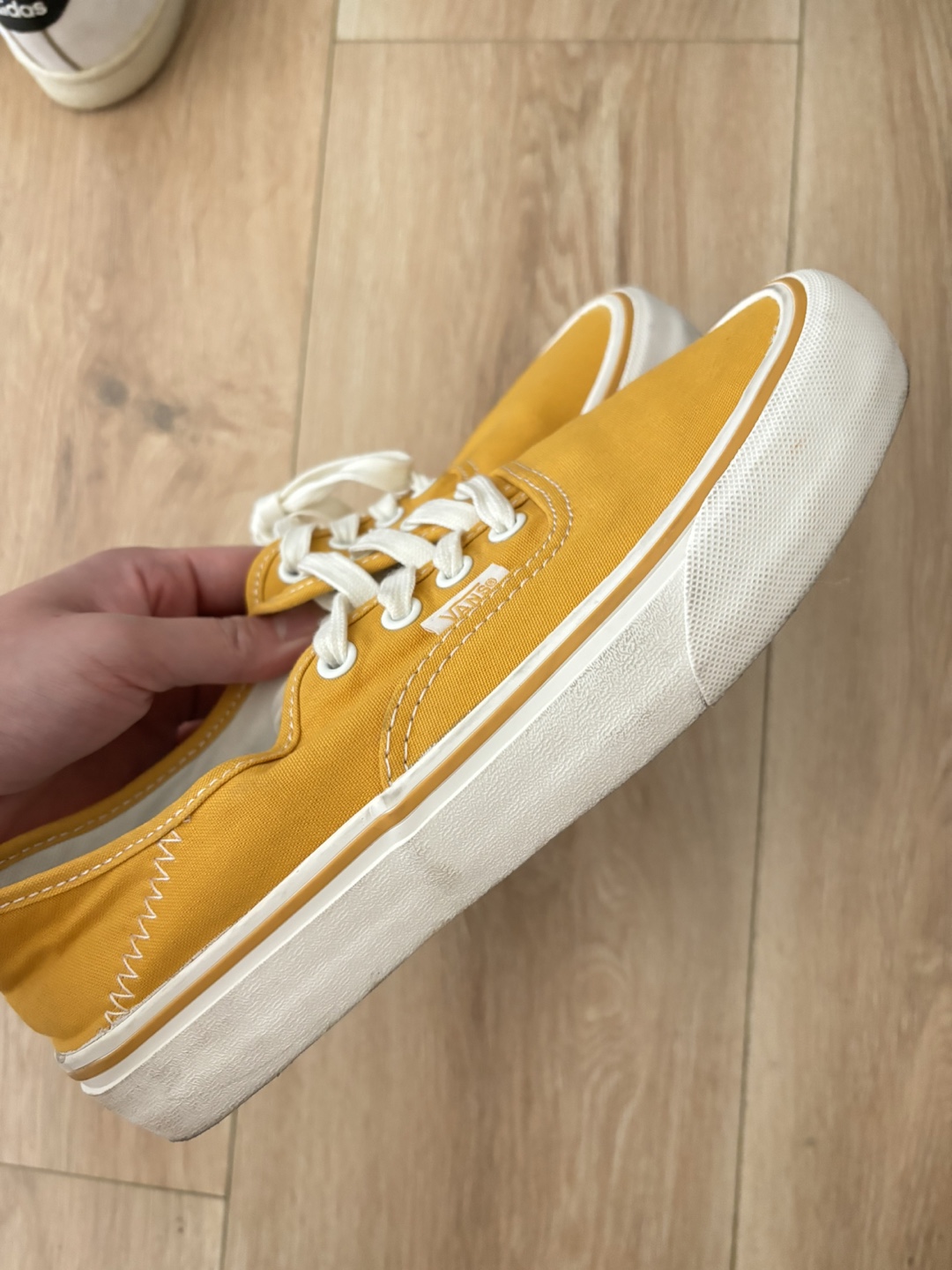 Vans Yellow Canvas Sneakers - Women’s Size 7.5 - photo 3