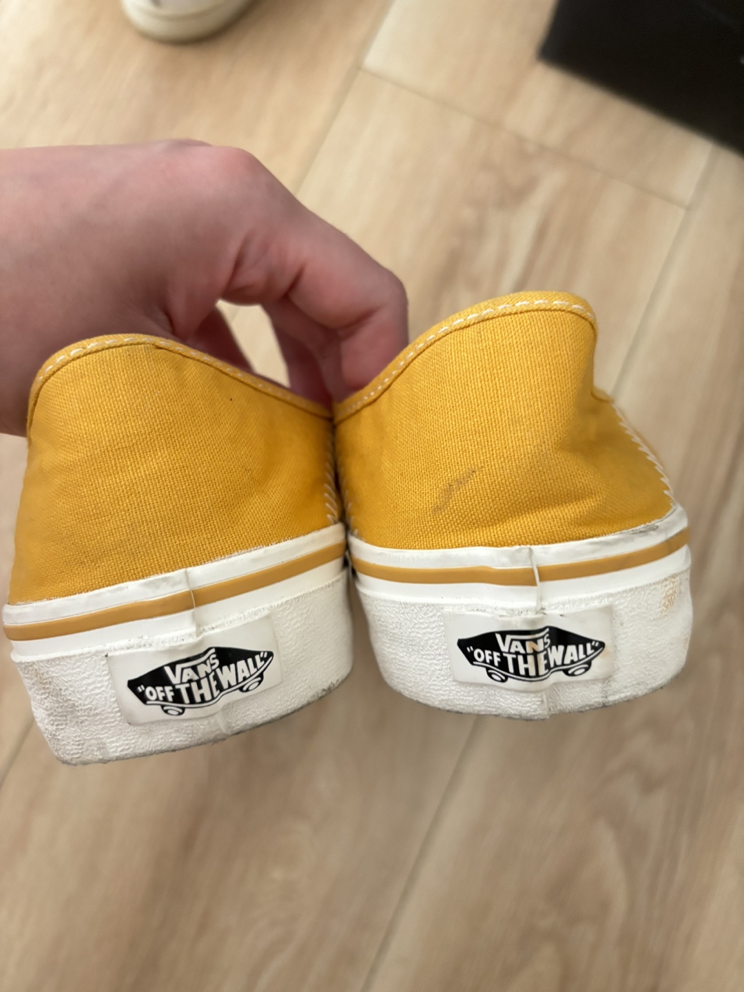 Vans Yellow Canvas Sneakers - Women’s Size 7.5 - photo 5