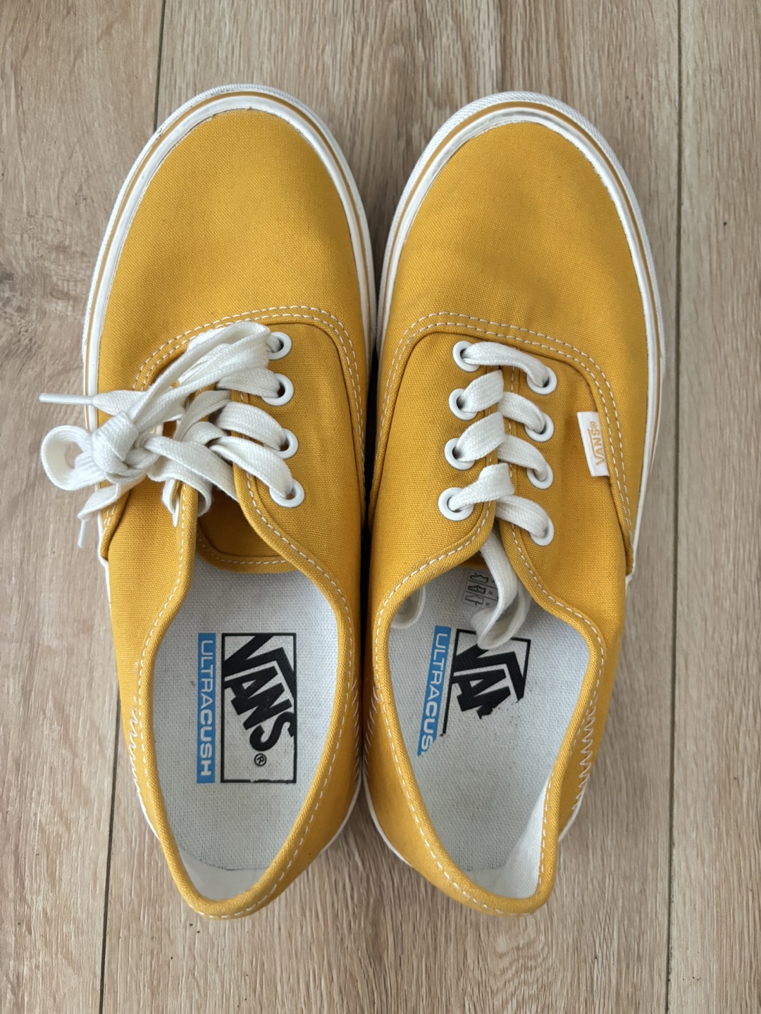 Vans Yellow Canvas Sneakers - Women’s Size 7.5 - photo 2