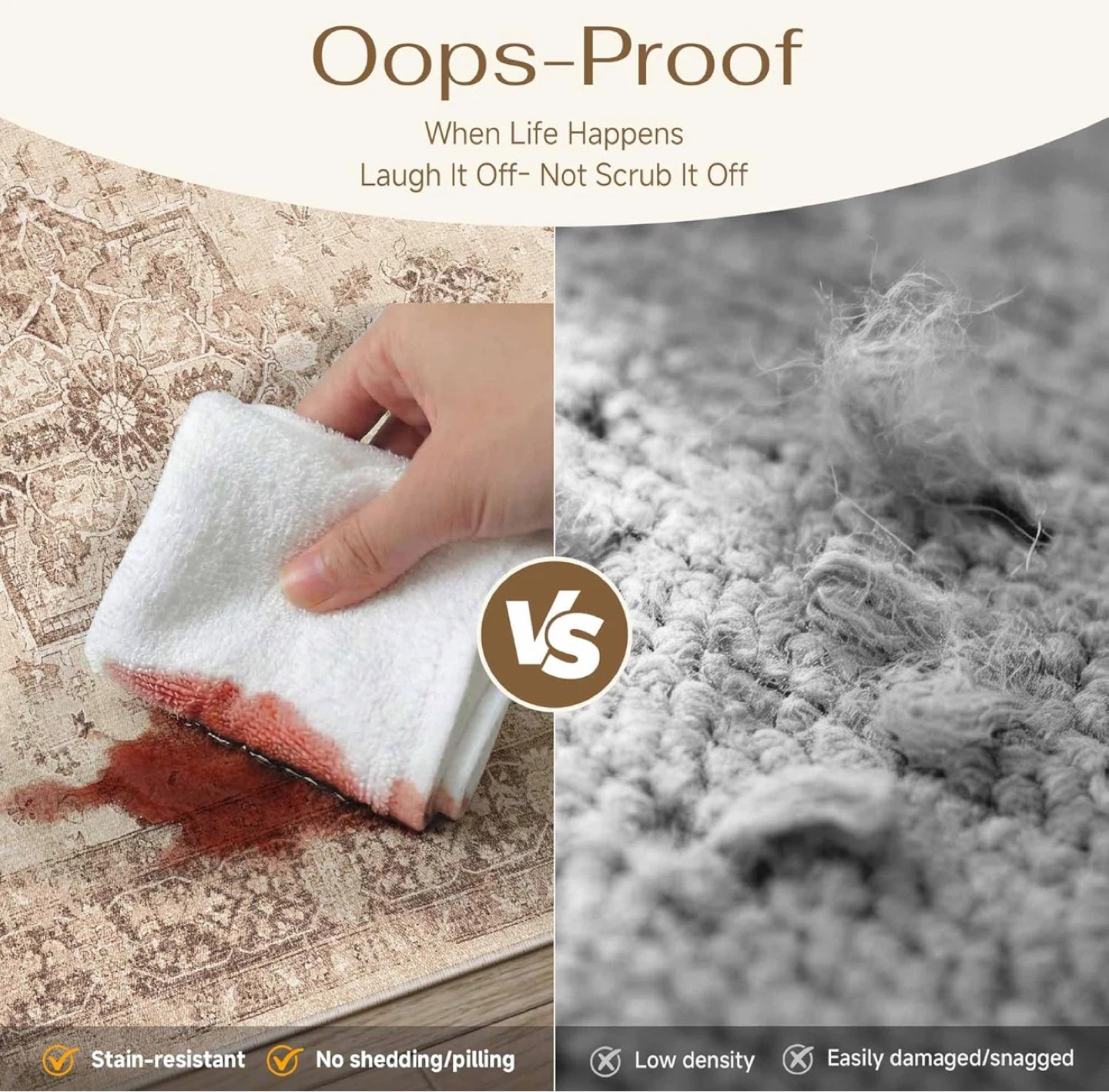Area Rug - Kid & Pet Friendly - photo 4