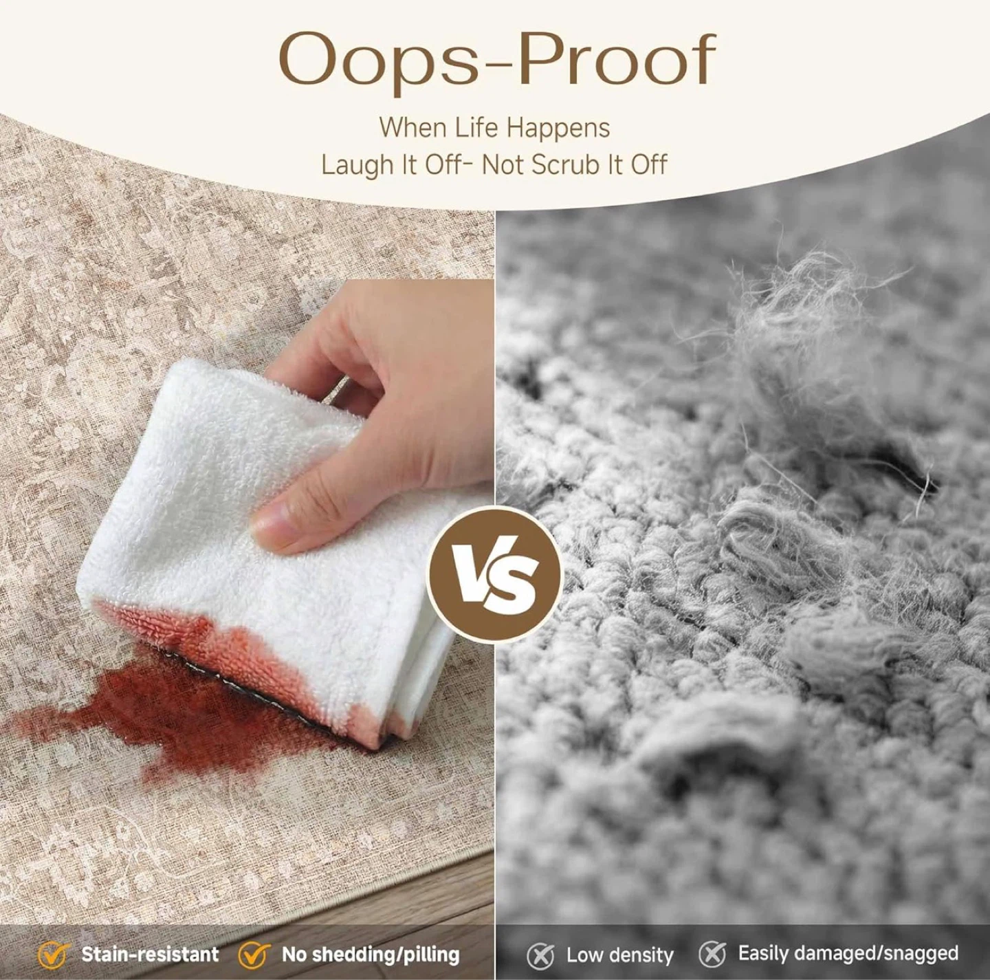 Kid & Pet Friendly Area Rug - photo 5
