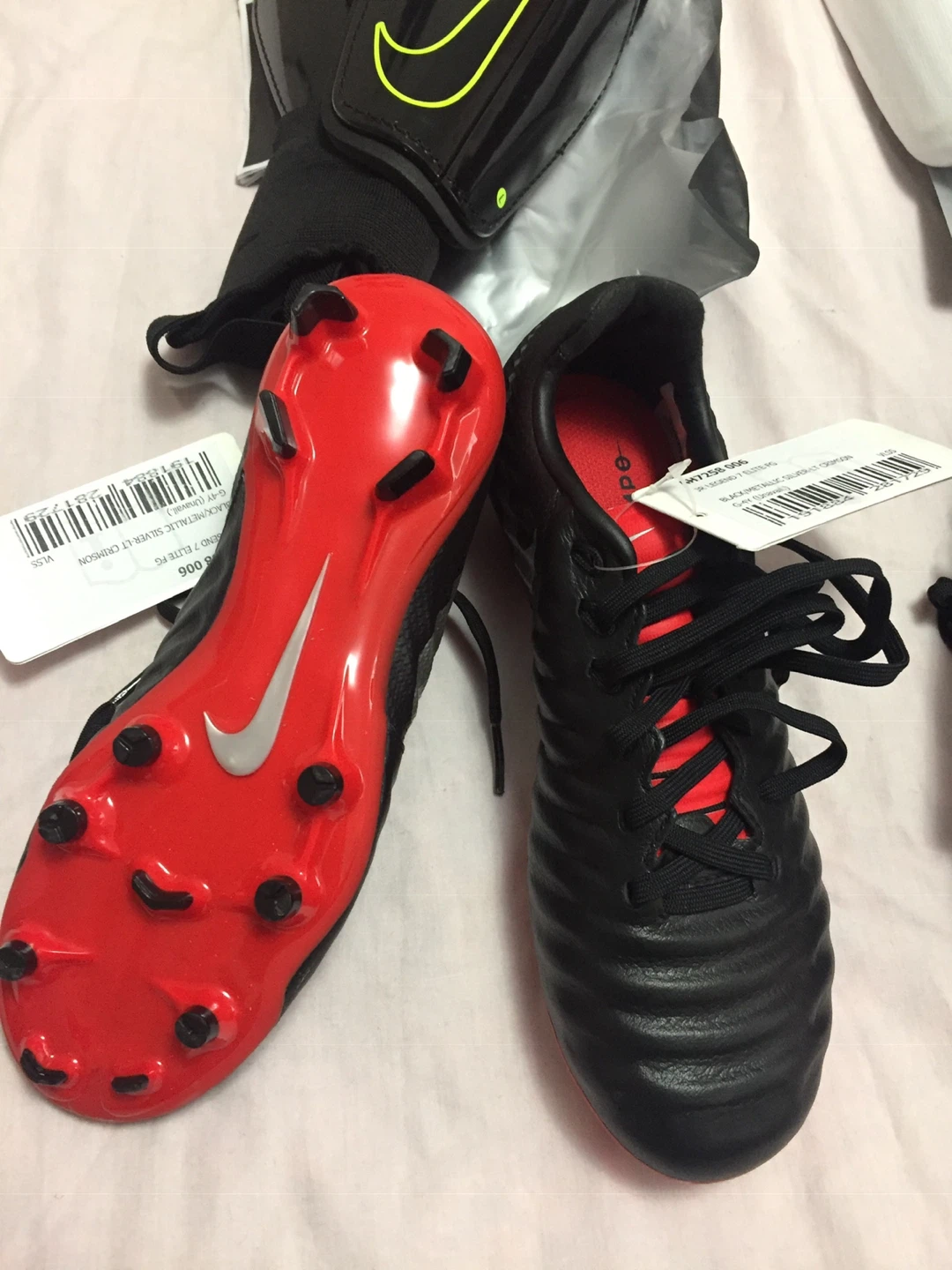 Nike Youth Soccer Cleats, Shin Guards, and Socks Set - photo 2
