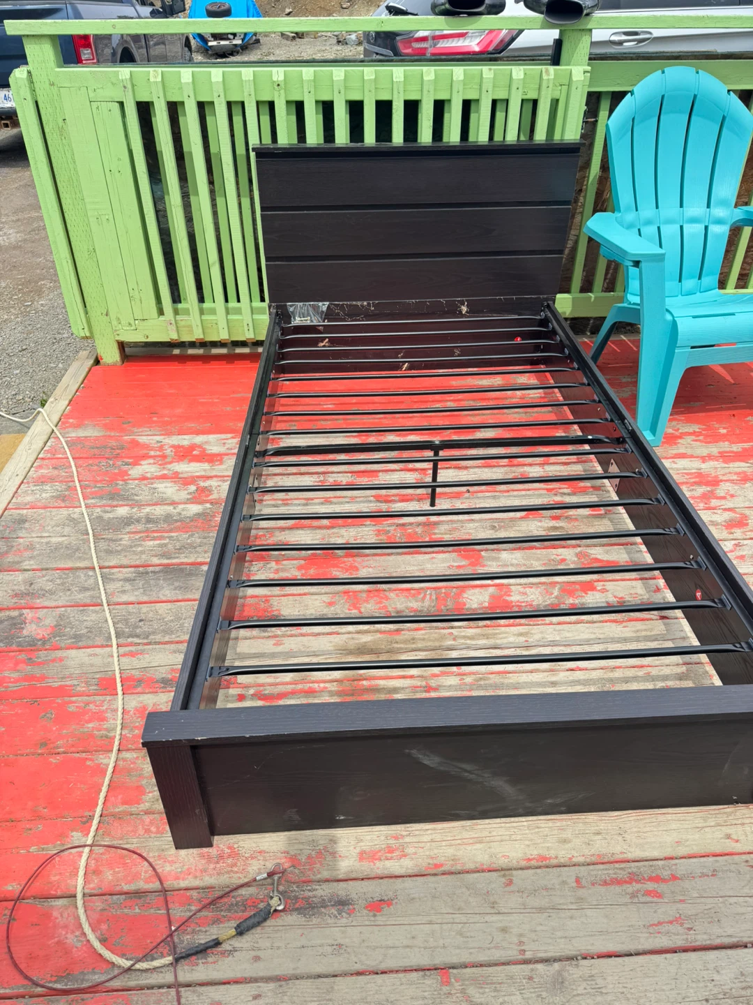 Black Metal Bed Frame