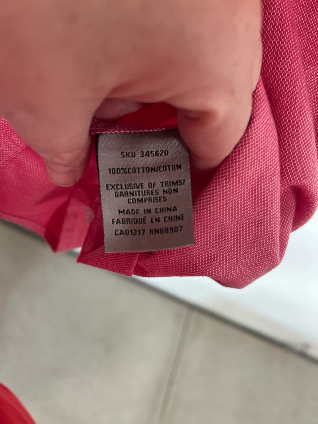 Le Chateau Pink Tailored Fit Button-Up Shirt - photo 3