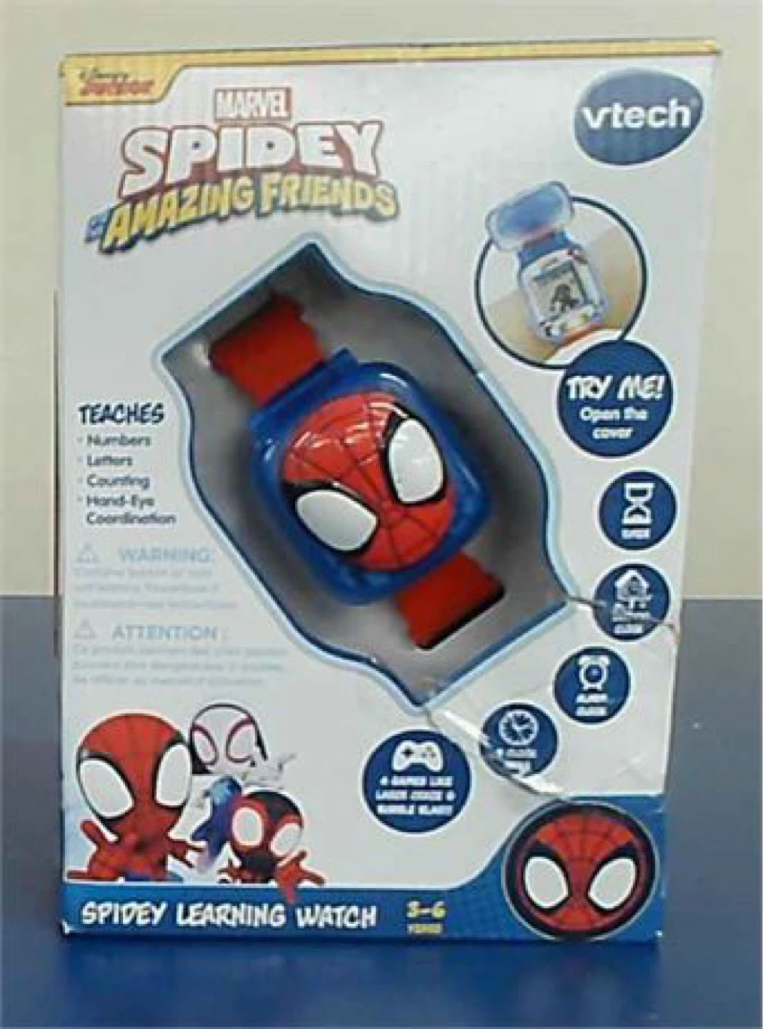 VTech Spidey and His Amazing Friends Spidey Learning Watch - photo 2