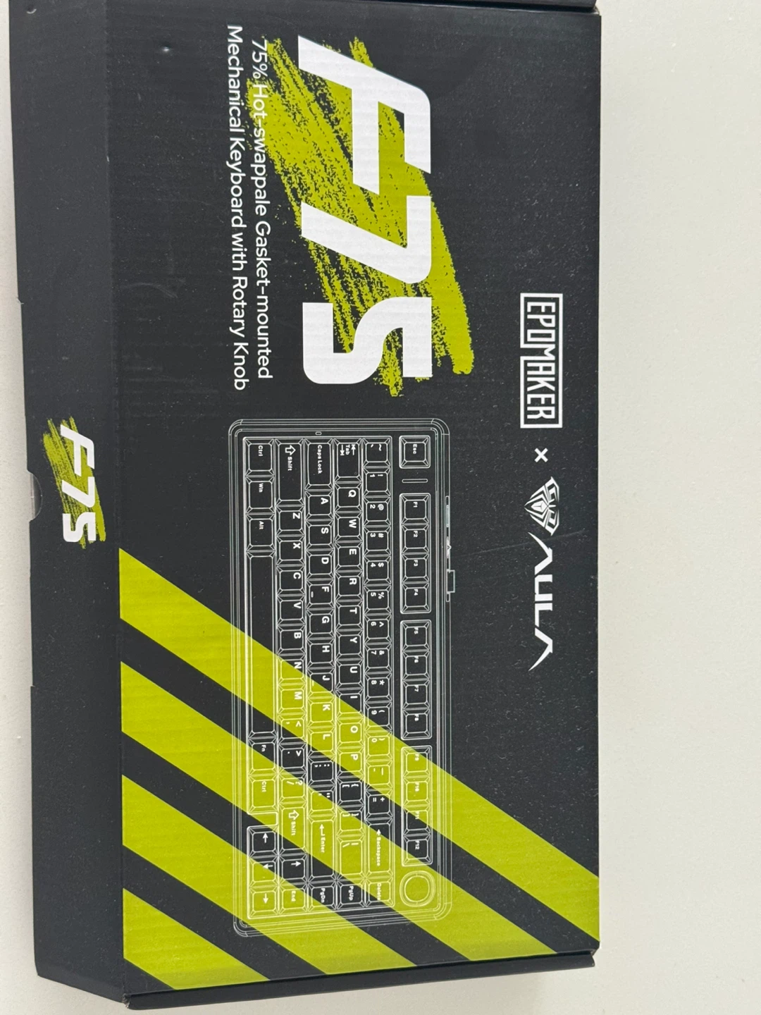EPOMAKER x AULA F75 Mechanical Keyboard (Like New) - photo 2