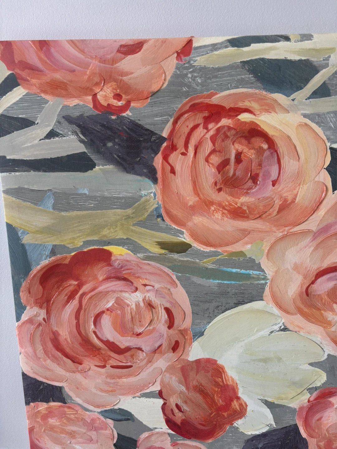 27” x 27” Floral Canvas Wall Art - photo 2