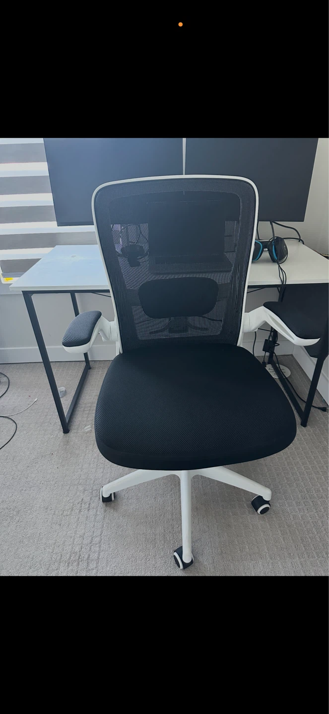 Ergonomic Mesh Office Chair and table