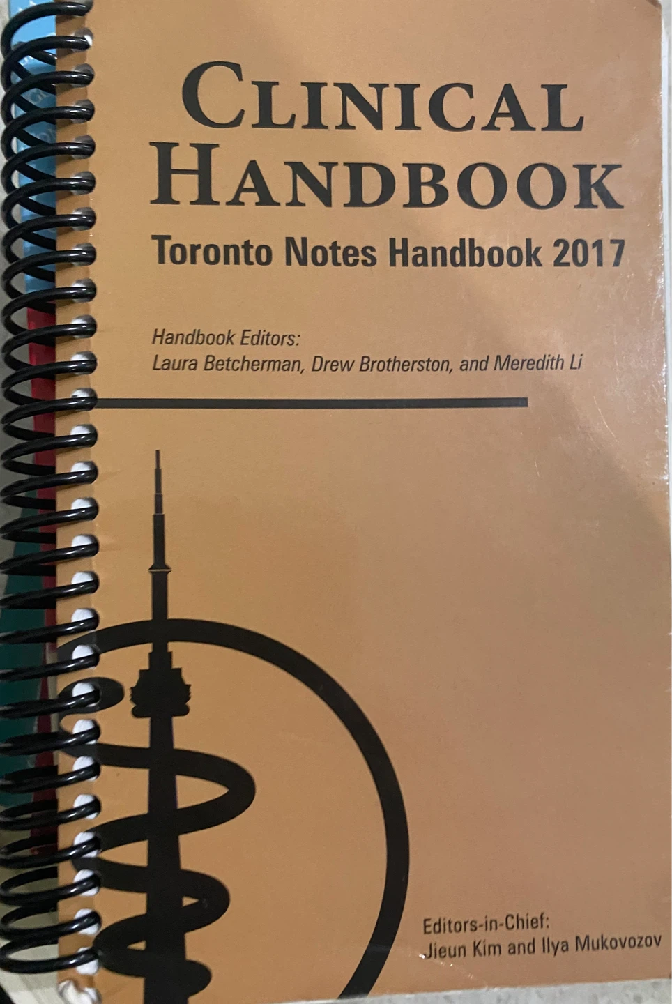 Toronto Notes Clinical Handbook 2017