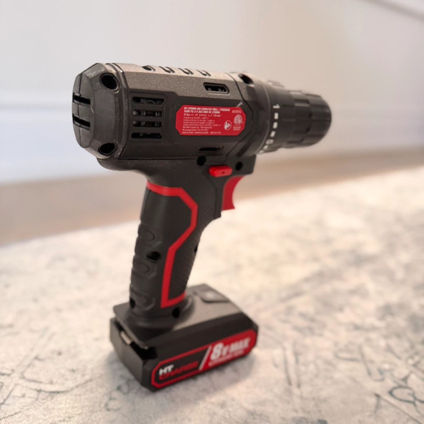 Hyper Tough 8V Max Cordless Drill - photo 4