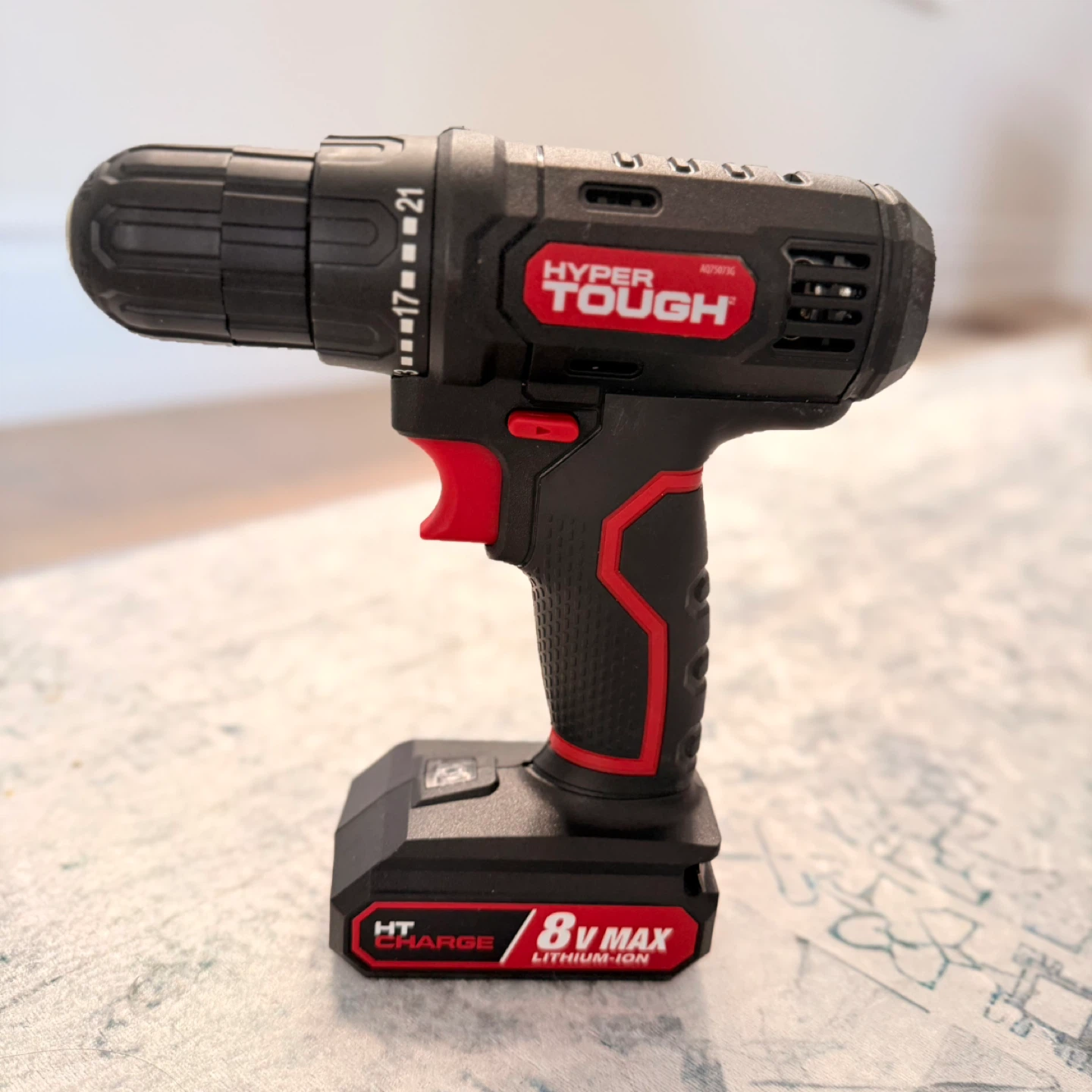 Hyper Tough 8V Max Cordless Drill