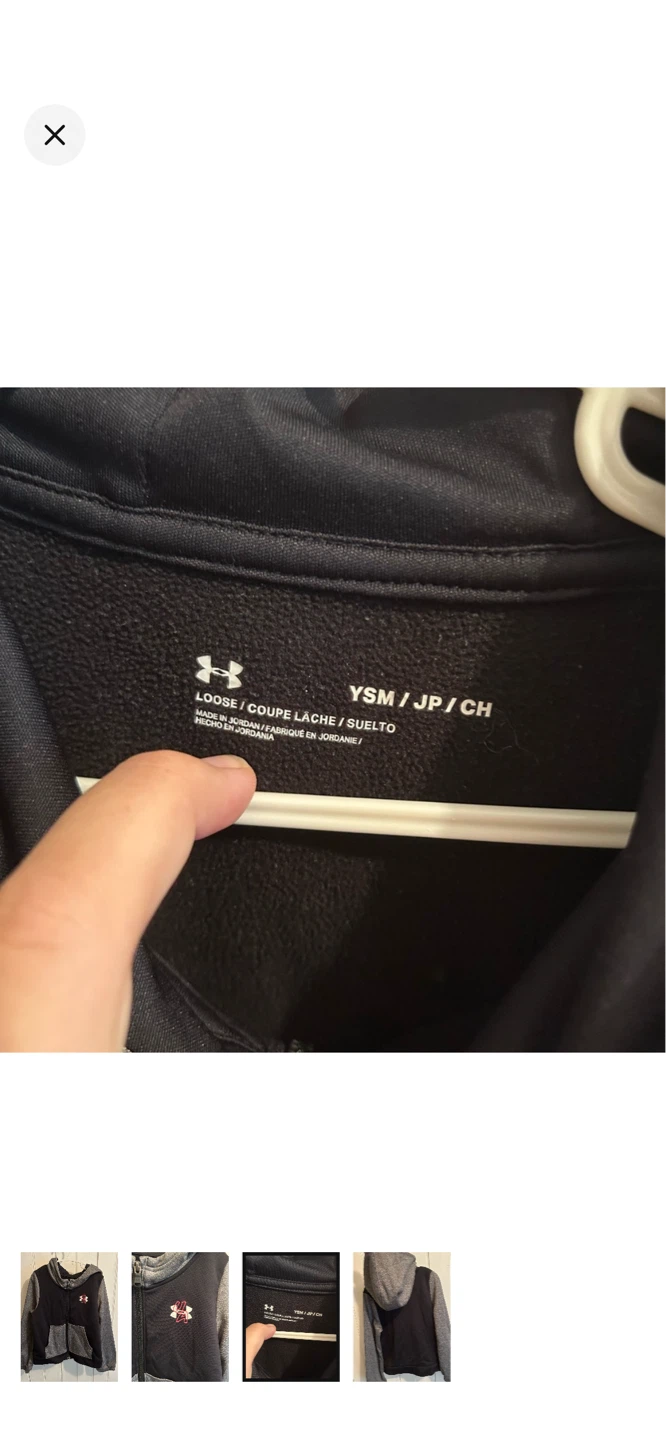 Under Armour Hooded Zip-Up Jacket - photo 3