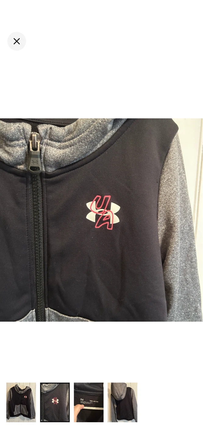 Under Armour Hooded Zip-Up Jacket - photo 2